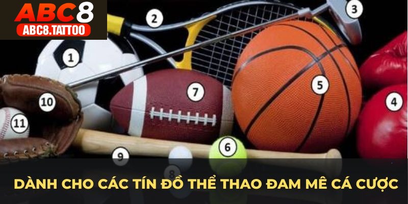 Sảnh thể thao ABC8 dành cho các tín đồ thể thao đam mê cá cược